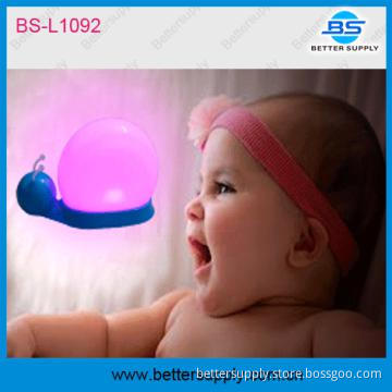Super snail cartoon light with Turn on it by simple touch